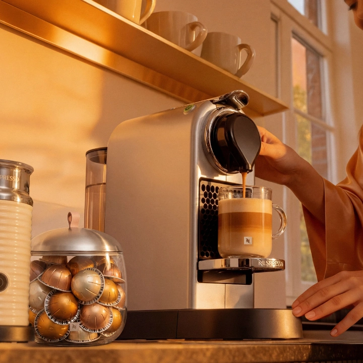 Your iced coffee is just a touch away